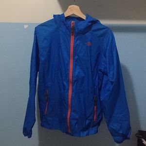 The North Face windbreaker boys XL